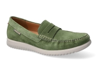 chaussure mephisto mocassins titouan vert olive